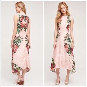 Anthropologie‎ Butterfly Garden Midi Dress